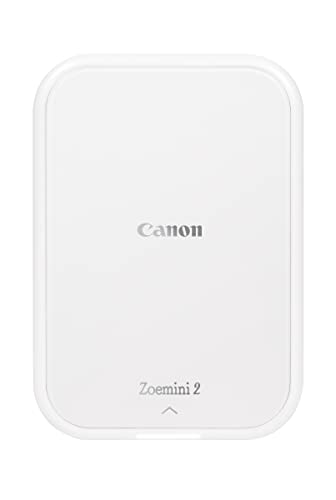 Canon Zoemini 2 Mini Fotodrucker mobil tragbar unterwegs Hosentasche (Fotodruck 5x7,6 cm, kabelllos, für Smartphone + Tablet,...