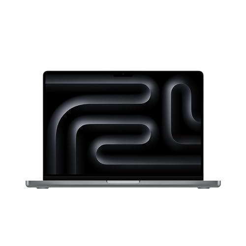 Apple 2023 MacBook Pro Laptop M3 Chip mit 8‑Core CPU, 10‑Core GPU: 14,2' Liquid Retina XDR Display, 8 GB gemeinsamer...