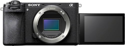 Sony Alpha 6700 Spiegellose APS-C Digitalkamera, KI-basierter Autofokus, 5-Achsen-Bildstabilisierung, 4k 120p Video, neigbares...