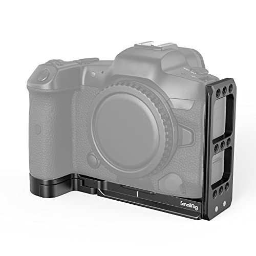 SMALLRIG Quick Release L-Bracket für Canon R5 / R6 / R5 C / R6 Mark II, Kamera-L-Platte für Arca-Typ mit Positionierungsstiften für...