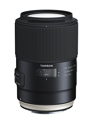 Tamron F017E SP 90 mm F/2.8 Di Macro, 1:1 VC USD Canon Kamera-Objektive