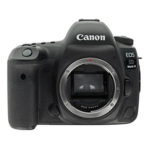 Canon EOS 5D Mark IV SLR-Digitalkamera (30,4 MP, 8,1cm Touchscreen-LCD, DIGIC 6+, Dual Pixel RAW, 4K Video, WLAN, NFC, GPS) Gehäuse,...