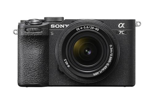 Sony Alpha 7C II | Spiegellose Vollformatkamera mit SEL2860 Zoom Objektiv (28-60 mm, F4–5.6, kompakt, 33 MP, Echtzeit-Autofokus, 10...