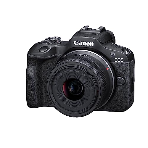 Canon EOS R100 Spiegellose Kamera + RF-S...