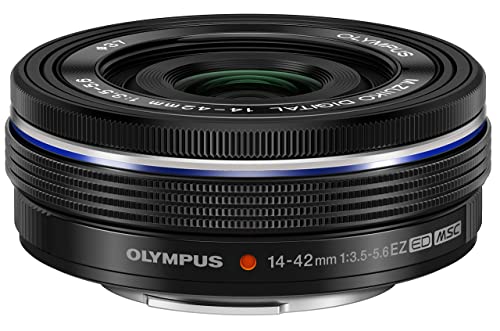 Olympus M.Zuiko Digital 14-42mm F3.5-5.6 EZ Objektiv,Standardzoom, geeignet für alle MFT-Kameras (Olympus OM-D & PEN Modelle,...