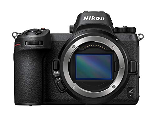 Nikon Z 7 Spiegellose Vollformat-Kamera mit Nikon FTZ-Adapter (45,7 MP, AF mit 493 Messfeldern, 5 Achsen-Bildstabilisator, OLED-Sucher...