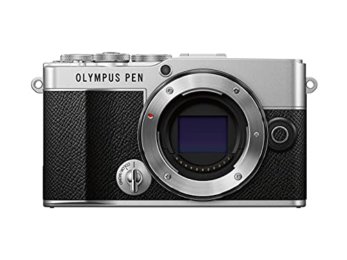 Olympus Pen E-P7 Micro-Four-Thirds-Systemkamera, 20-MP-Sensor, 5-Achsen-Bildstabilisation, neigbarer und hochauflösender...