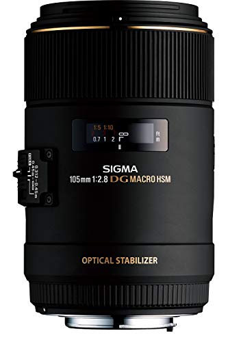 Sigma 105mm F2,8 EX Makro DG OS HSM-Objektiv für Canon EF Objektivbajonett