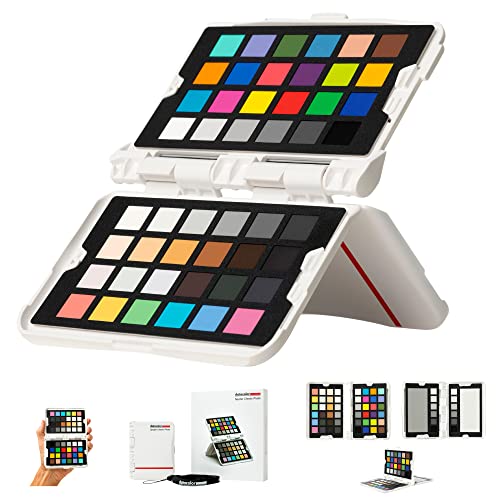 Datacolor SpyderCheckr Photo: für genaue und reproduzierbare Farben. Handliche Farbkarte mit 62 Farbfeldern mit ultramatten...