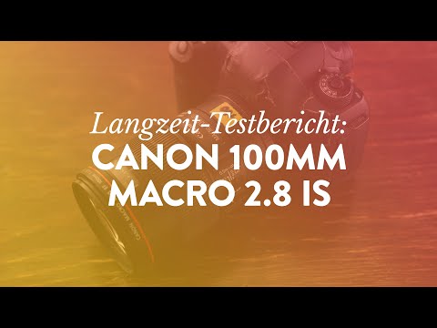 Canon 100mm Macro 2.8 IS L - Langzeit-Testbericht