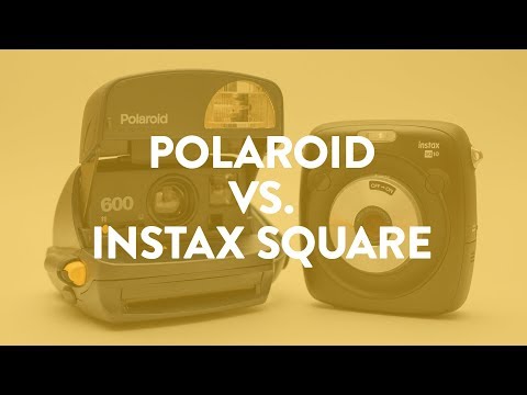 🎞 Polaroid 600 &amp; Impossible Film VS. Fujifilm Instax SQ10 Square