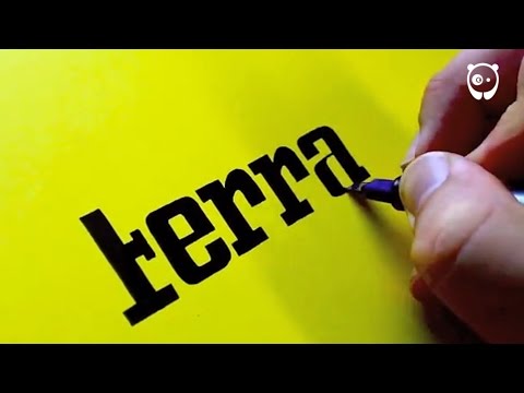Seb Lester Recreates Famous Logos By Hand Using Calligraphy Pens