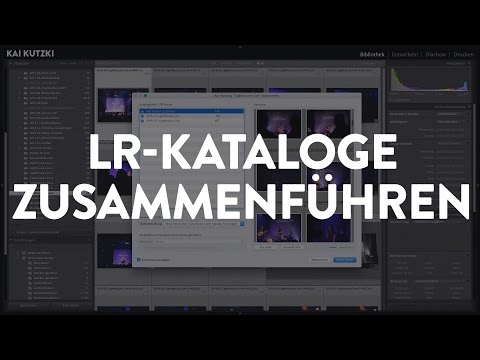 Lightroom-Kataloge zusammenführen