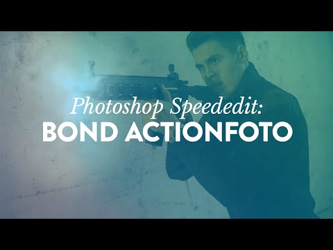 Photoshop Speededit: Bond inspiriertes Action-Fotoshoot