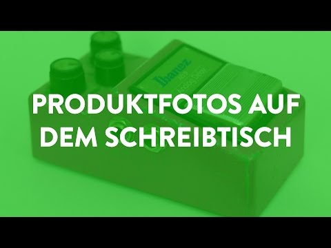 Einfache Profi-Produktfotos vor weißem Hintergrund fotografieren