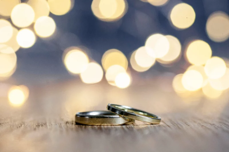 Kreative Ringfotos mit Bokeh