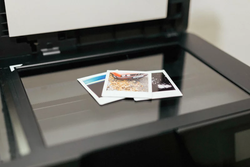 Polaroid-Scanner