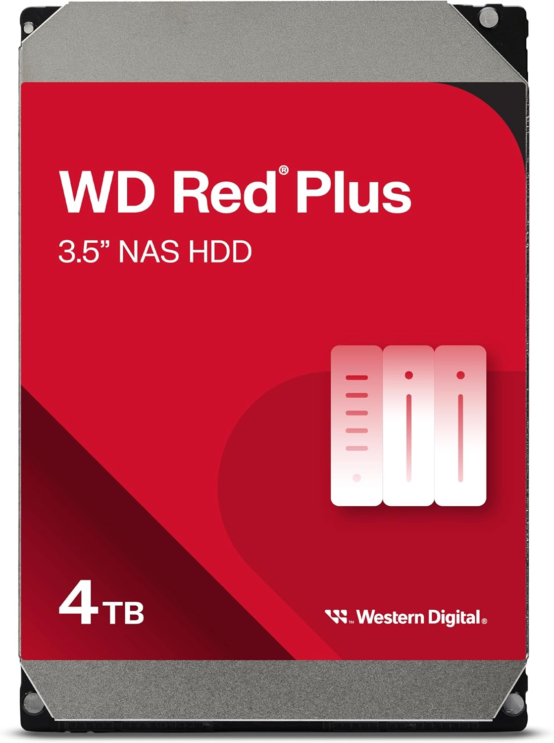 WD Red Plus 4TB NAS Festplatte