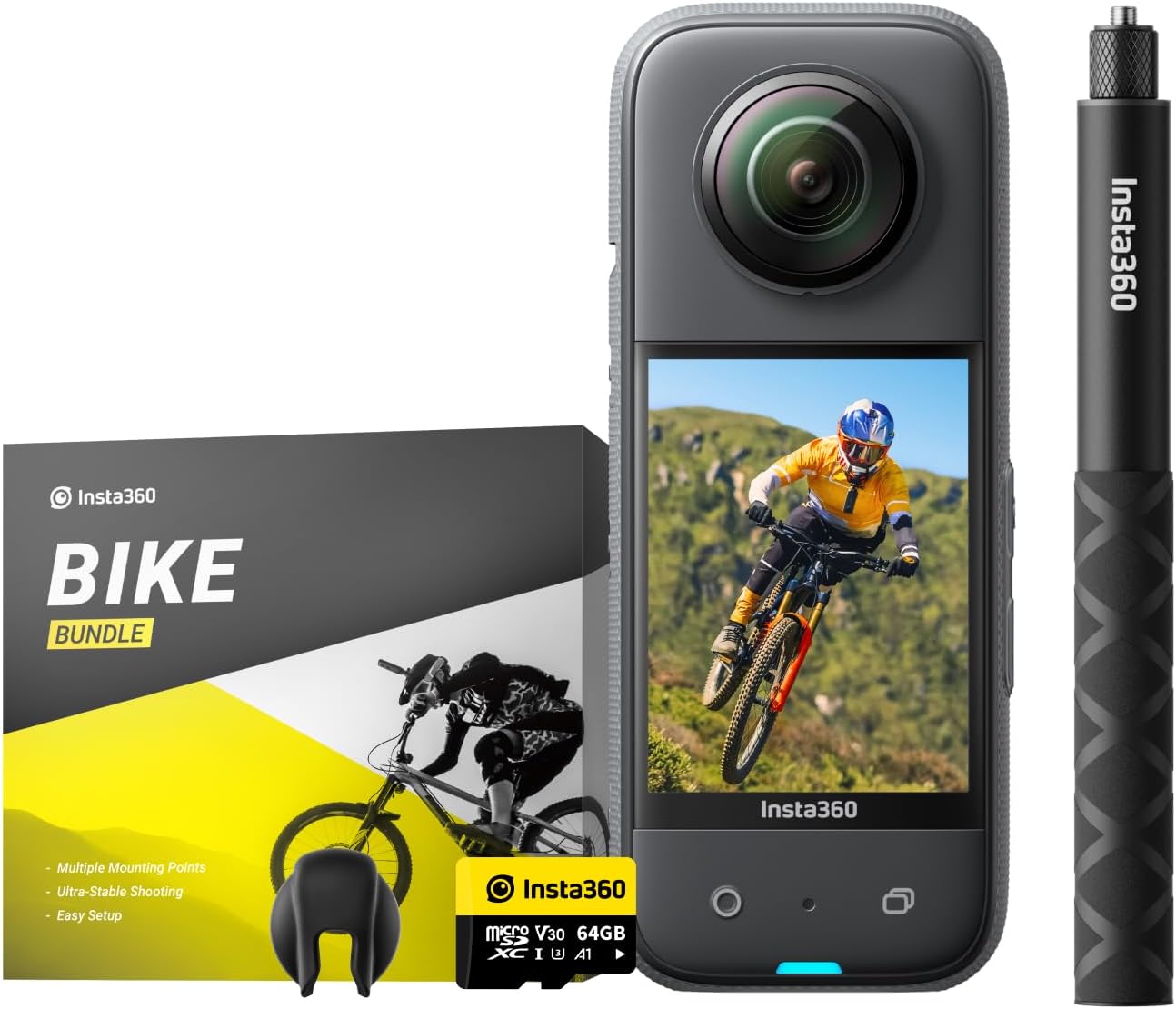 Insta360 X3 Fahrrad-Bundle
